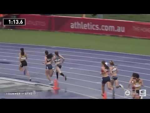 Womens U15 800m - 2017 Australian Athletics Championships