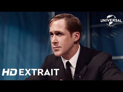 First Man - Extrait "Armstong et Aldrin répondent à des questions" VF