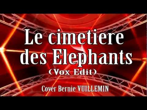Bernie Vuillemin - Le cimetière des éléphants  [vox edit]  (Cover Eddy Mitchell)