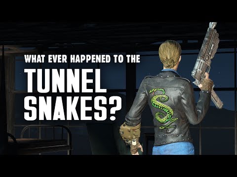 What Ever Happened to the Tunnel Snakes? Creation Club Update: Tunnel Snakes Rule! - Fallout Lore
