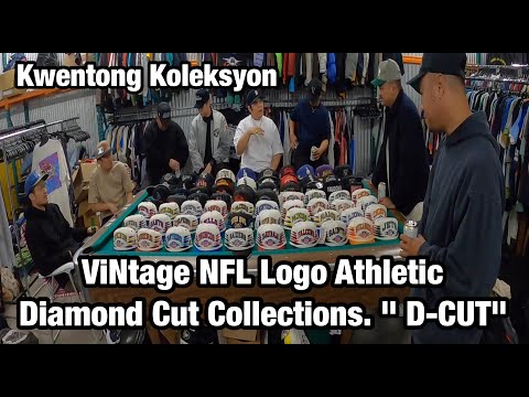 Vintage NFL Logo Athletic Diamond Cut collections "D-CUT" Kwentong Koleksyon.