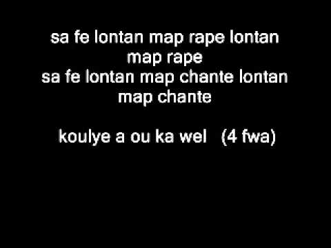 fe lontan map rape katkalfou rap kreyol  wendy washla