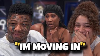 Blueface MOM CRASHES His Stream With Nevaeh...
