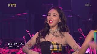 열린음악회 - TWICE(트와이스) - YES or YES.20181202