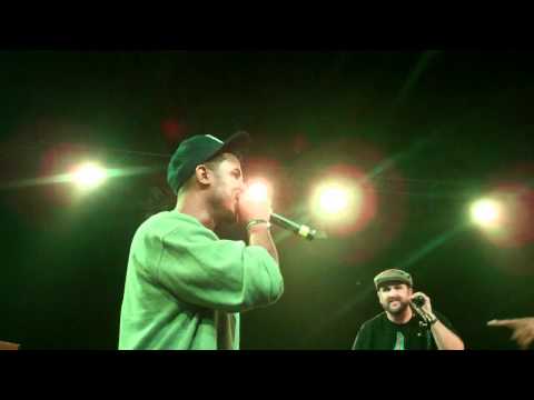 Blu Performing New Song With Fashawn, Exile, & Johaz @ Paid Dues 2011
