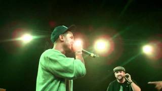 Blu Performing New Song With Fashawn, Exile, & Johaz @ Paid Dues 2011