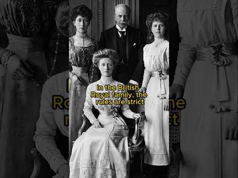 The Royal Rule a King BROKE For His Granddaughter😮 #history #truestory