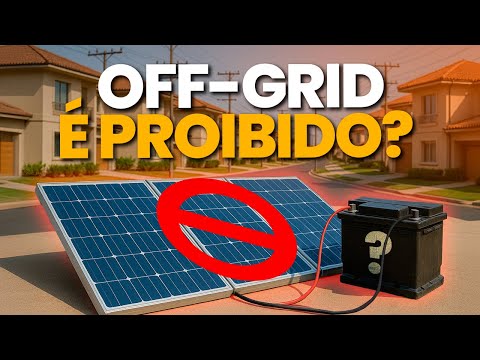 A VERDADE por trás da MULTA na ENERGIA SOLAR OFF GRID...