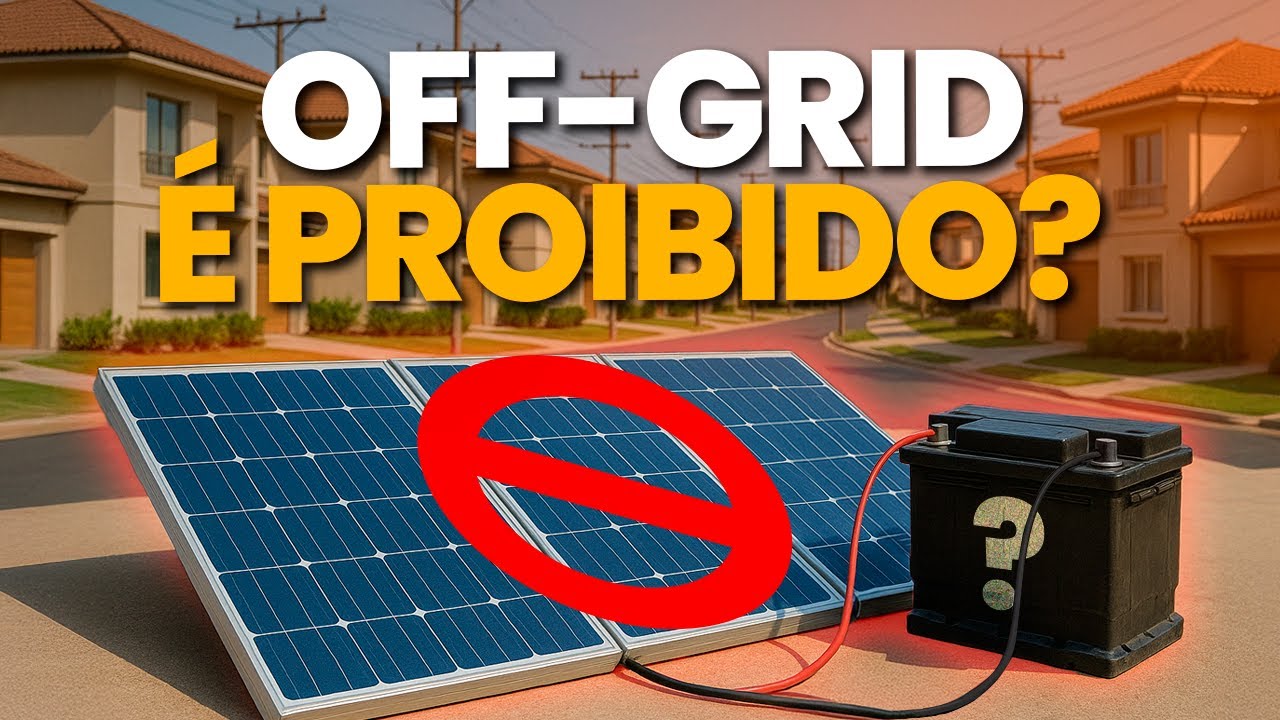 A VERDADE por trás da MULTA na ENERGIA SOLAR OFF GRID...