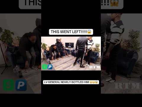 LV GENERAL AND YOUNG SPRAY NEARLY GO AT IT 😱😱😳 #rtm #lvgeneral