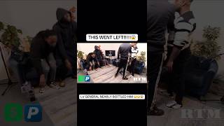 LV GENERAL AND YOUNG SPRAY NEARLY GO AT IT 😱😱😳 #rtm #lvgeneral