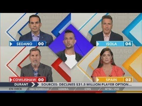 Around The Horn 06/26/2019 | [BREAKING] Kevin Durant Declines $31.5M P