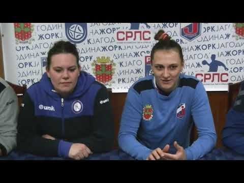 SRLZ 11. kolo / ŽORK Jagodina - ŽRK Zaječar / Konferencija za medije