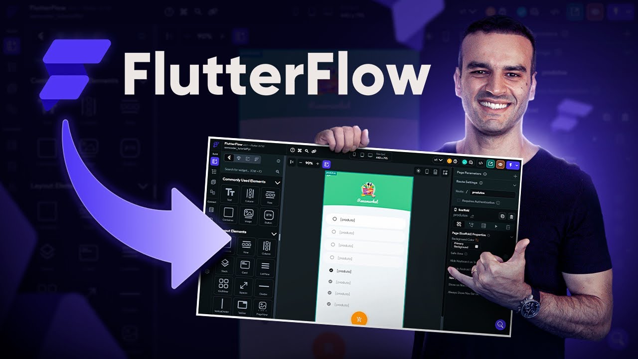 Curso FlutterFlow Gratuito para Iniciantes - Aprenda do ZERO em 1 aula