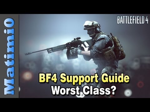 BF4 Support Class LMG Guide - Worst Guns? (Battlefield 4 Beta Gameplay/Commentary)