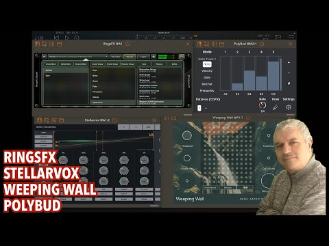 RingsFX, Stellarvox, Weeping Wall, PolyBud - Demo [No talk!]