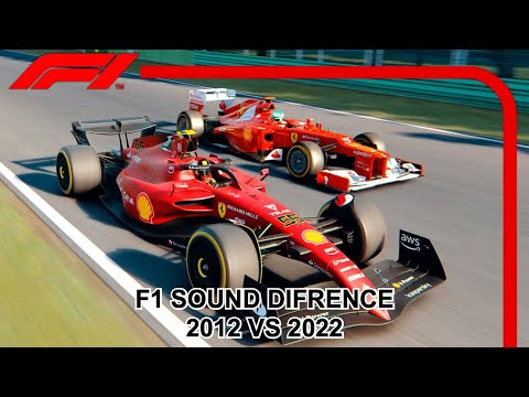 F1 SOUND COMPARISON 2012 VS 2022