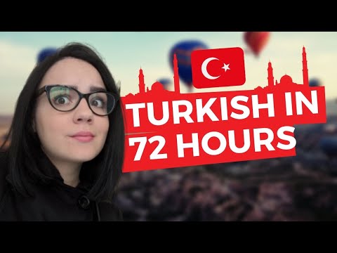 CAN I LEARN TURKISH IN 72 HOURS!? Ft. Kamila Tekin - Polyglot Language Challenge