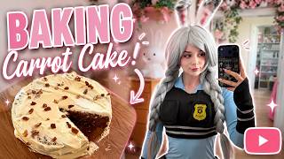🥕 I Baked a Carrot Cake as Judy Hopps! 🐰 | Zootopia Cosplay