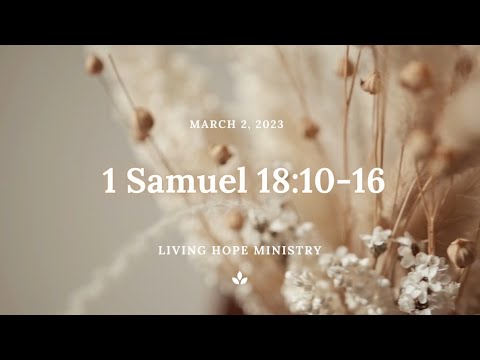 1 Samuel 18:10-16 Daily Devotional - Living Hope Ministry