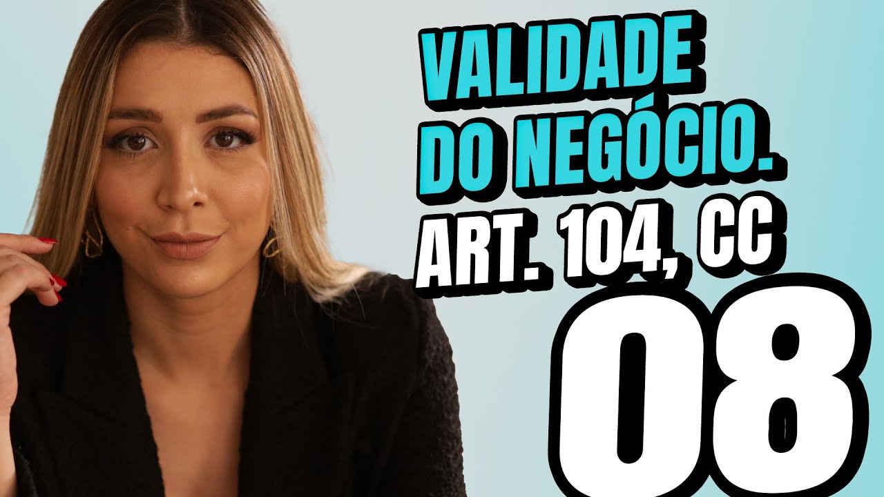 VALIDADE DO NEGÓCIO JURÍDICO