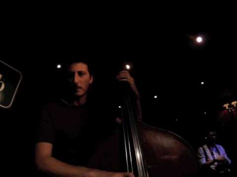 Daniele Sorrentino bass solo live at Praga w/ Rocco Zifarelli trio