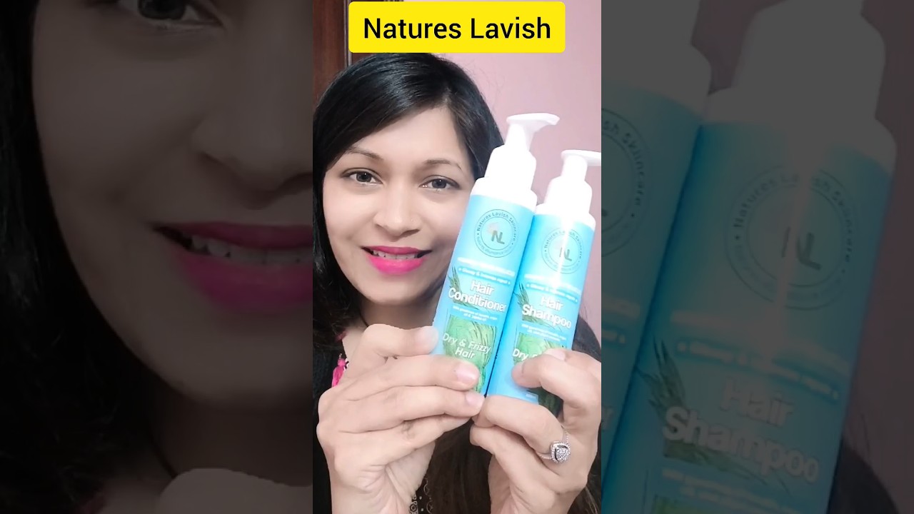 Natures Lavish Shampoo And Conditioner #shorts #natureslavish