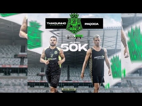 Thiaguinho Quadrado x Paçoca valendo 50 mil