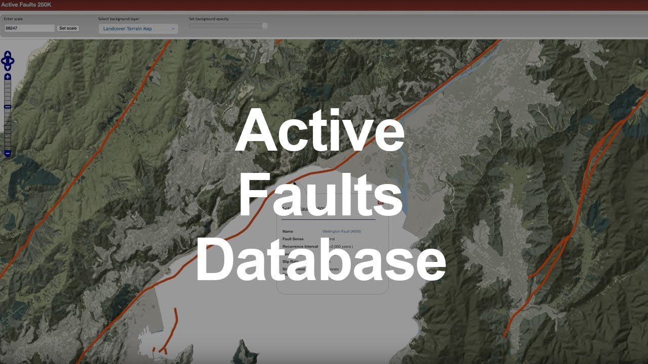How to find an active fault in New Zealand