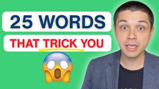 25 Confusing English Words That Sound the Same | Speak English Clearly