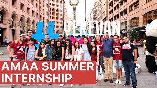 AMAA Summer Internship