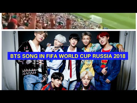 Fan sing bts song at fifa world cup russia 2018