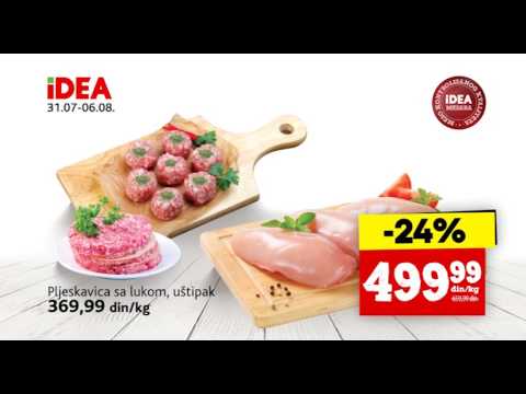 IDEA katalog 31.07. - 13.08.2017.