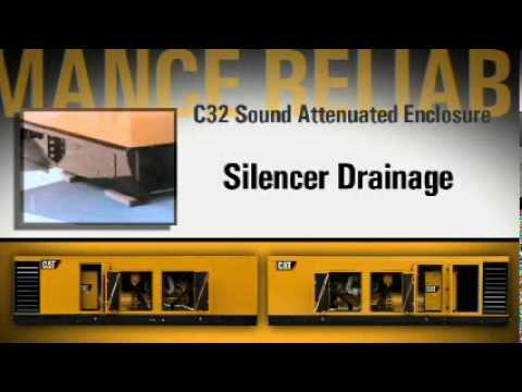 Electric Power | Cat® C32 Generator Set Enclosure