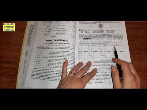Lecţia # 061 – Present Continuous – al doilea timp de prezent din engleză