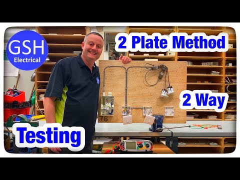 2 Plate Method Testing 2 Way Switching for Continuity of CPC, Polarity and Insulation Resistance