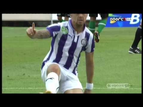 Kabát Péter gólja az Újpest FC - MVM-PAKS mérkőzésen