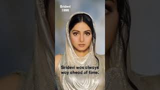 Sridevi ( 1996 )  VS  Kylie Jenner ( 2022  #sridevi #styleicon #trendsetter #kyliejenner