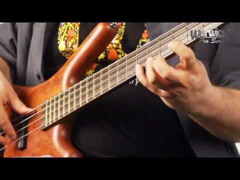 Bass Guitar Warwick Teambuilt Pro Series Corvette Bubinga, 4-String, A/A (Natural Transparent Satin)