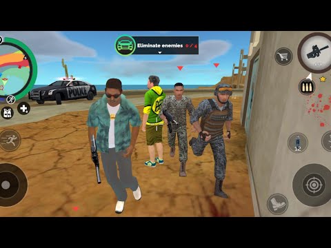 Dealing With Soldiers - New Vegas Crime Simulator Update | Android Gameplay