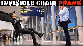BEST OF  INVISIBLE CHAIR PRANK🔥🔥🔥 -Julien