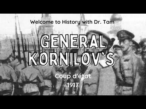 Is Kornilov's Coup d'état 1917 similar to Prigozhin's insurgency 2023?