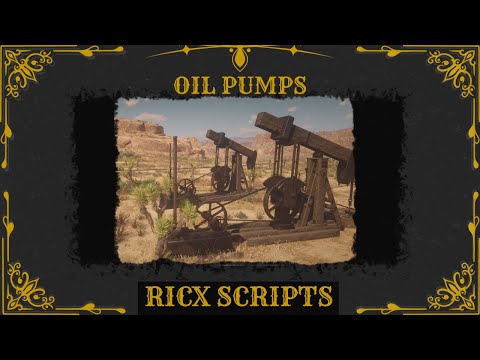 RedM Script - RicX Oil Pumps - RedEM:RP Reboot/RSG/QBR/QR/VORP Script