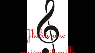 J'habite une maison citrouille