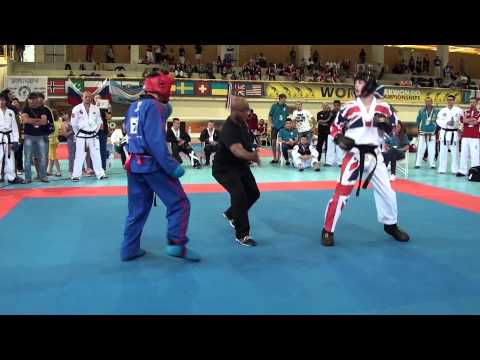 2015 World Taekwondo Championships Conor Edwards vs Michael Kaplan