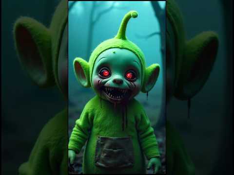 Horror versions of the Teletubbies #scary #horror #shorts #shortvideo