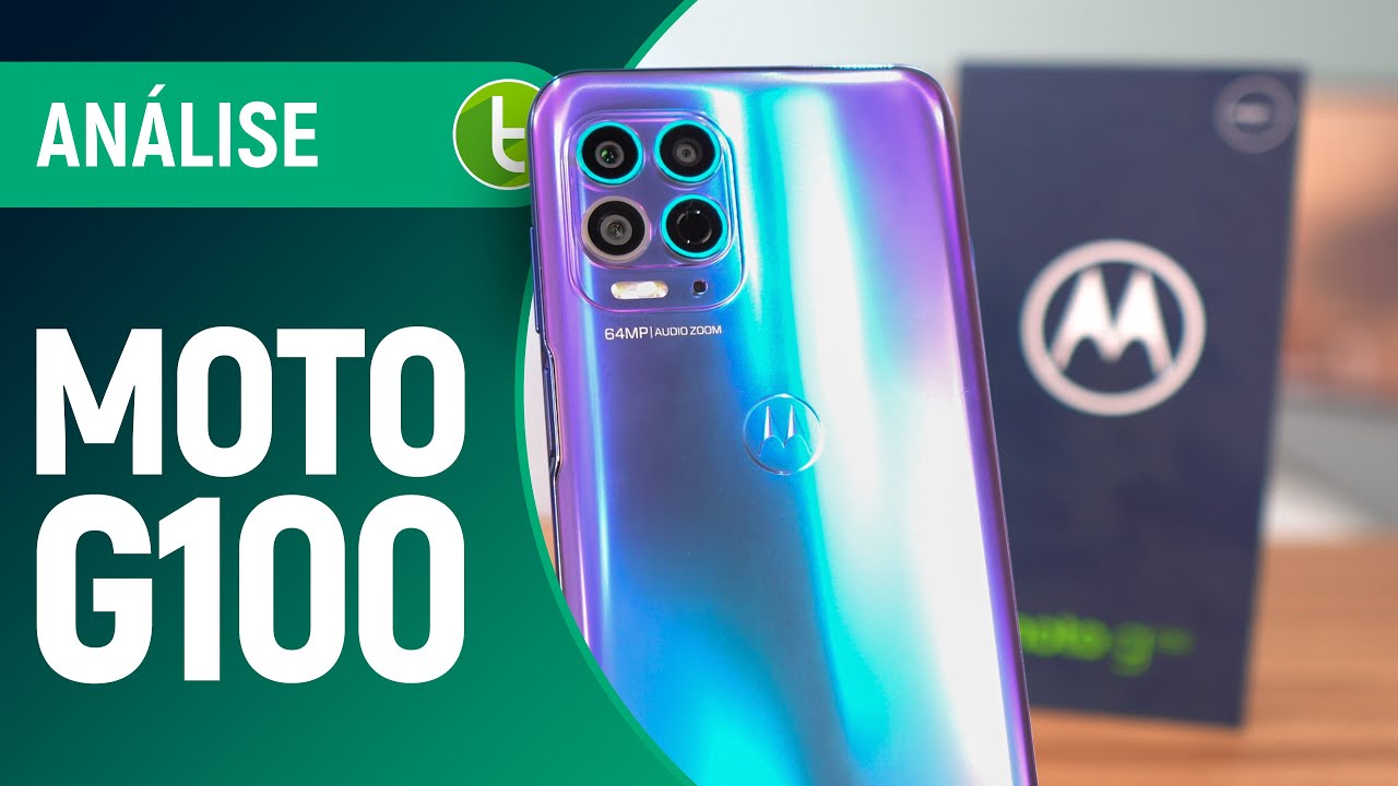 Moto G100: celular MAIS RÁPIDO da Motorola tem ÓTIMA BATERIA | Análise / Review