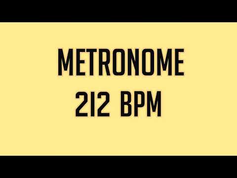 METRÔNOMO 212 BPM (METRONOME)