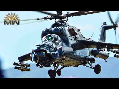 Mil Mi-24 Helicopter Gunship: Russian Attack Helicopter