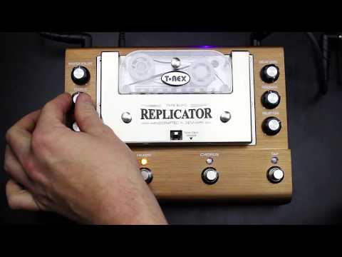 T REX Effects Replicator tape echo demo by LanceSeymour - Gear Talk